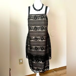 Summer lace cocktail dress